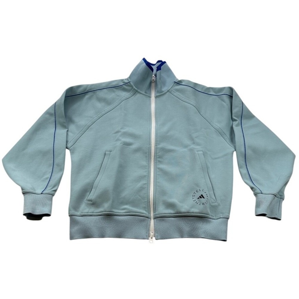 Stella McCartney x Adidas Track Jacket Light Blue‎ Full Zip Sporty Athletic XS